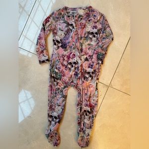 Posh Peanut Halloween Holiday Skull Pajama